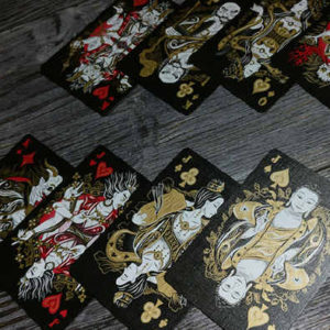 Bicycle Realms (Black) Playing Cards